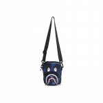 A Bathing Ape Ryklio Camouflage Audinio Įstrižas Krep&scaron;ys Vyri&scaron;ki krep&scaron;iai Tamsiai Mėlynos Violetinės Raudonos 0ZXBGM002901P Dark Blue