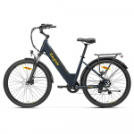 Eleglide T1 elektrinis dviratis su žemu rėmu &ndash; 50 Nm variklis, 100 km nuotolis, 27,5 CST padangos, hidraulinė pakaba, 7 pavarų Shimano