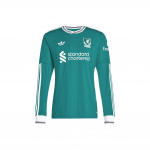adidas Liverpool FC 2025/26 ilgomis rankovėmis trečias mar&scaron;kinėlis žalias JV6464 M
