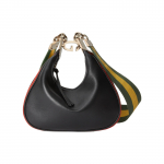 Gucci Attache Nuimamas Web Peties Dirželis Odinė Per Petį Ne&scaron;iojama Rankinė Moteri&scaron;kos Rankinės Juoda 699409-UXWBG-1037 Basic Set (Bag+Dust Bag)