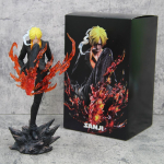 Naujausios 24cm One Piece Anime figūrėlės Sanji Velnio kostiumas PVC GK statula Modelis Kolekcija Kambario puo&scaron;mena Vaikų žaislai Vaikų dienos dovanos brown