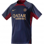 Nike Paris Saint-Germain vyri&scaron;ki futbolo mar&scaron;kinėliai su raidėmis ir spalvų bloku, apvalia kaklu ir trumpomis rankovėmis, tamsiai mėlyni DX3022-499 XL