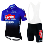2025 Pro komandos Naujas dviračio trumpomis rankovėmis Alpecin Ciclismo maillot Vasaros pralaidūs dviračių drabužių komplektai Vyri&scaron;kas dviračių mar&scaron;kinėlių kostiumas L