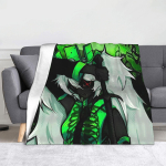 Apleista 1x1x1x1 Antklodė Pliu&scaron;inė Nuostabi &Scaron;ilta Mesti Antklodė Kėdei Apkloti Sofos Dekoravimui 200x150cm 80x60in black