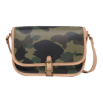A Bathing Ape Camo Ra&scaron;to Sintetinės Odos Crossbody Rankinė Unisex Rankinės Žalia 0ZXBGM014901Q Green