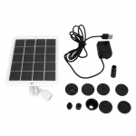 Automatinis i&scaron;jungimas Saulės vandens siurblys 120L/H Saulės siurblys Patvarus Saulės vandens fontano siurblys Lauko tvenkinys Solar Water Pump