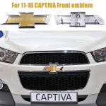 1 vnt. 20,3 cm 3D ABS automobilio priekinis logotipas Automobilio priekinių grotelių emblema Priekinio variklio dangčio lipdukas Stiliaus priedai Chevrolet 11-18 CAPTIVA For 11-18 CAPTIVA&Front emblem