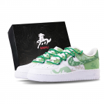 Nike Air Force 1 Jade Arklys, Gaudantis Vėją, Atsparus Dilimui, Balansas, Žemi Batai, Riedlentės Batai Vyrams, Balti Žali CW2288-111(Komanda144-) 42