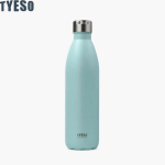 Tyeso 1000ml Nerūdijančio Plieno Kolos Formos Sportinis Vandens Buteliukas Vakuuminis Izoliuotas Termosinis Puodelis Ne&scaron;iojamas Dviračio Buteliukas Kelioninis Termosas 1000ML žalia
