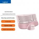 Logitech Wave Combo belaidis ergonomi&scaron;kas klaviatūros ir vertikalaus pelės rinkinys