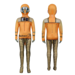 C Naujo roboto istorija Cosplay kostiumas Wall-E vienasalis pėdkelnės Cos pasirodymo kostiumas X 190cm (adult) orange