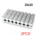 10x20mm Super stiprus neodimio magnetas N35 NdFeB Nuolatinis magnetinis imanes Apvalūs galingi magnetai &Scaron;aldytuvo magnetas