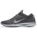 Nike Free TR Patogus audinys Smūgių absorbcija Neslystantis Dėvėjimui atsparus Žemi kasdieniai bėgimo bateliai Moteri&scaron;ki kedai Pilki 804534-002 40.5