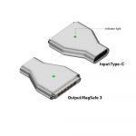 Type-C moteri&scaron;kas į Magsafe 3 keitiklis 140W USB-C magnetinis adapterio jungtis Ne&scaron;iojamojo kompiuterio PD įkrovimo ki&scaron;tukas MacBook Air/Pro