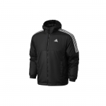 Adidas ESSENTIALS Pūkinė striukė Žieminė Vyri&scaron;ka Juoda GH4601 XS