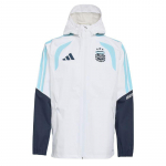 Adidas Argentinos Striukės Vyri&scaron;kos Baltos Su Gobtuvu Vidutinio Stiliaus Kitos JZ5952 3XL