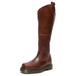Dr.Martens Odiniai Auk&scaron;takulniai Batai iki kelių 3,5cm Moteri&scaron;ki Raudonai Rudi 32142243 37 ruda