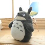 70/55/40/30cm Didelio dydžio lotoso lapas Totoro pliu&scaron;inis žaislas Totoro kim&scaron;tas lėlė gyvūnas Totoro pliu&scaron;iniai žaislai Mesti pagalvę Sofos lovos kambario dekoras 25cm-30cm gray