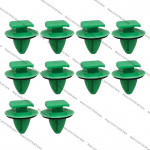 Alfa Romeo Stelvio Priekinio ir Galinio Sparno Ratlankio Arkos Dekoratyvinės Juostelės Sagtelės Klipsas 10PC Style A blue