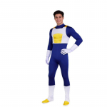 Dragon Ball Vegeta IV Cosplay Kostiumas i&scaron; Poliesterio Audinio Anime Žaidimų Vaidmenų Žaidimui Child 150cm white