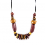 Les Tr&eacute;sors De Lily [E4910] - Collier 'Amazonia' Bois ruda