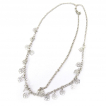 Les Tr&eacute;sors De Lily [K2489] - Collier de t&ecirc;te 'Rosa Romantica' argent&eacute; sidabras