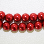 190 vnt 4 mm spalvingi perlinio stiklo apvalūs karoliukai papuo&scaron;alų dekoravimui. Pasidaryk pats apyrankės karoliai, auskarai about 4mm 190pcs raudona