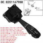 Bocina de Control para intermitente izquierdo, Dacia Dokker Duster Lodgy Logan Sandero 251682 8201167988 681726046R 2554056