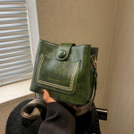 &bdquo;Yogodlns Fashion&ldquo; didelės talpos &bdquo;Bucket Crossbody&ldquo; krep&scaron;iai moterims Nauji kasdieniai ne&scaron;iojami pečių krep&scaron;iai Moteri&scaron;kos mados rankinės 19x11x17cm