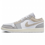 Air Jordan 1 Low SE Craft Inside Out - Tech Grey Vyri&scaron;ki sportbačiai Light-Orewood-Brown White Sail DN1635-002 42