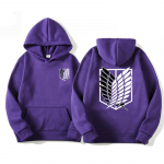 Attack On Titan Vyri&scaron;ki gobtuvai Anime megztiniai Vyri&scaron;ki Moteri&scaron;ki Gatvės drabužiai Megztinis Harajuku Shingeki No Kyojin Hoodies Megztiniai Drabužiai M