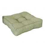 Vienspalvė kvadratinė sėdynės pagalvėlė, kvėpuojanti medvilninė lininė medžiaga, sutir&scaron;tinta labai elastinga pamink&scaron;tinta itin mink&scaron;ta namų biuro kėdė tatami sofa ant grindų. S balta