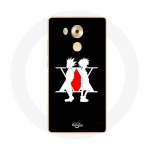 Coque pour Huawei Mate 8 Hunter x Hunter Manga Logo Noir