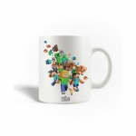 Mug en C&eacute;ramique Minecraft characters