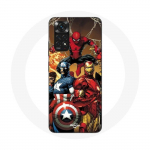 Coque pour Xiaomi Redmi Note 11S Avengers invaders Anciens soldats