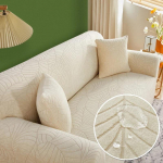 Neper&scaron;lampami žakardo sofos užvalkalai Stori elastingi kampiniai tvirti sofos užvalkalai L formos sofos užvalkalo apsauga 1/2/3/4 vietų 3 Seater 185-230cm