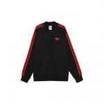Adidas Originals Trefoil Juostelė Retro Sportinis Striukė Vyri&scaron;kos Striukės Juoda GK0657 XS