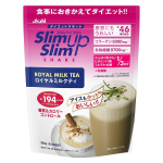 Asahi SlimUp Slim Royal Milk Tea protein detox kokteilinė pieno arbata, 360 g blue
