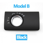 Automobilio interjero priedai Priekinio žibinto jungiklio apdailos dangtelis, skirtas Benz W164 X164 ML GL 300 350 450 500 2005-2011 W164 Model A Black
