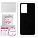 apgo Protective Skin Sticker for the back compatible with Lenovo Legion Y70, Wrap Film, Foil, Vinyl - Pattern Matte Black