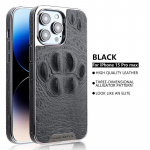 Prabangus odinis dėklas iPhone 16 Plus 15 14 13 12 Pro Max, atsparus smūgiams, vientisos spalvos, TPU hibridinis PU mink&scaron;tas telefono dėklas, uždangalas iPhone 15 juoda