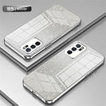&bdquo;Note 40 Pro Gradient Glitter Plating&ldquo; skaidrus telefono dėklas, skirtas &bdquo;Infinix Note 40 Pro 30 VIP Hot 40 Pro 40i 30i 12 Zero 30&ldquo; mink&scaron;tu dangteliu Infinix Note40Pro 5G