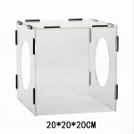 200x180x300mm &scaron;lifavimo dulkių dėžutė 200x200x200mm akrilas