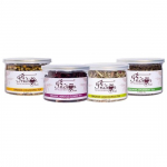The Indian Chai - Combo, Chamomile Tea, Hibiscus Tea, Lemongrass Tea and Spearmint Tea, 25g each, (4 x 25g), Total 100g