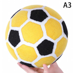 1 vnt. lipnus futbolo kamuolys kojų spardymui, smiginio žaidimams, futbolo smiginis, veltinis futbolo kamuolys, lauko pripučiamam futbolo taikiniui