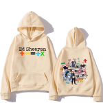 Ed Sheeran Tour 2024 Retro hiphopo džemperis su gobtuvu ir vilnoniu gobtuvu, pankų drabužiai, &bdquo;Sudaderas&ldquo; mink&scaron;tas gobtuvas XXXL