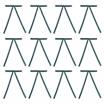 12/24 vnt. Kalėdiniai aksominiai kaspinai Kalėdinės eglutės dekoratyviniai kaspinai &bdquo;pasidaryk pats&ldquo; grožio mazgai vainiko dekorui dovanų pakavimui Kalėdinis papuo&scaron;alas 180x130mm