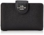 Dvisienė piniginė MDM CRN ZIP JUODA [Coach] Moteri&scaron;ka [Prekė] juoda