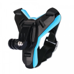 Motociklo &scaron;almo smakro laikiklis, skirtas GoPro Hero 12 11 10 9 8 7 6 Veiksmo sporto kameros laikiklis Motociklo stovas GOPRO priedas mėlyna