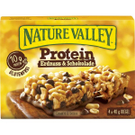 NatureValley Nature Valley Baltyminis batonėlis Žemės rie&scaron;utų &scaron;okolado 160g